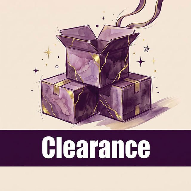 Wholesale boutique clearance sale on bags and holiday blanks for bulk savings