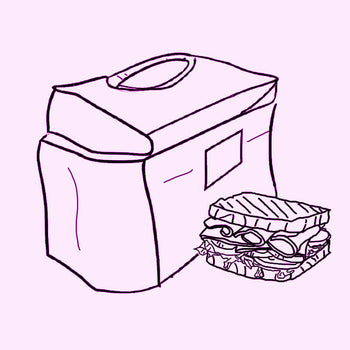 Lunch & Coller Bags Collection - Red To Purple