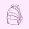 Backpack Collection - Red To Purple