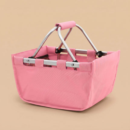 Wholesale custom baby pink Mini Market Tote. Perfect for monogram