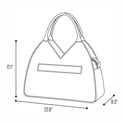 K120 | NEVER-FULL BEACH BAG - DOTS