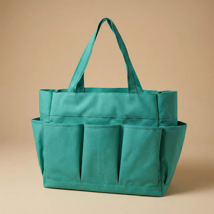wholesale mint large organizer bag with multiple pockets