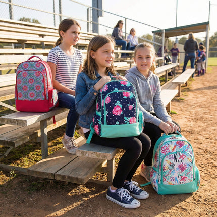 K200 | CLASSIC SCHOOL BACKPACK - FLORAL