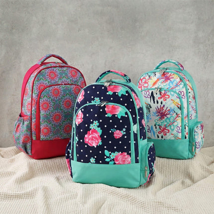 K200 | CLASSIC SCHOOL BACKPACK - FLORAL
