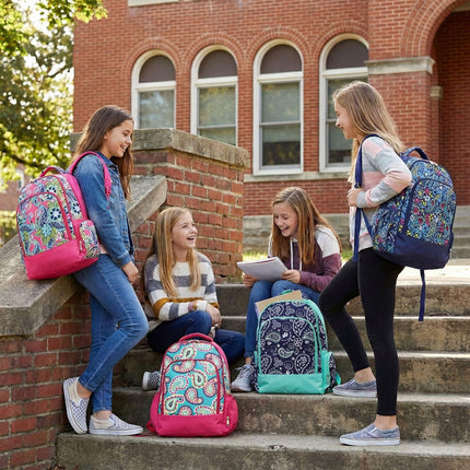 K200 | CLASSIC SCHOOL BACKPACK - PAISLEY