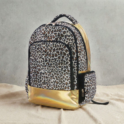 K200 | CLASSIC SCHOOL BACKPACK - LEOPARD