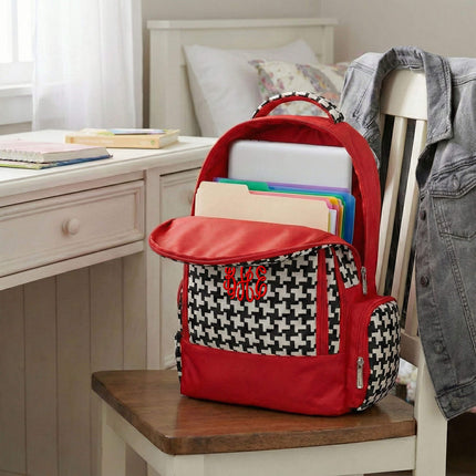 K200 | CLASSIC SCHOOL BACKPACK - STRIPES & SHAPES
