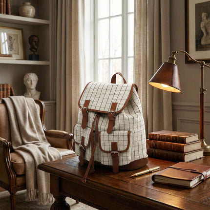 K205 | DRAWSTRING FLAP BACKPACK