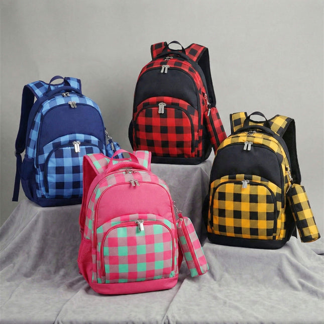 K230 | COMFORT BACKPACK 2PCS - BUFFALO CHECK