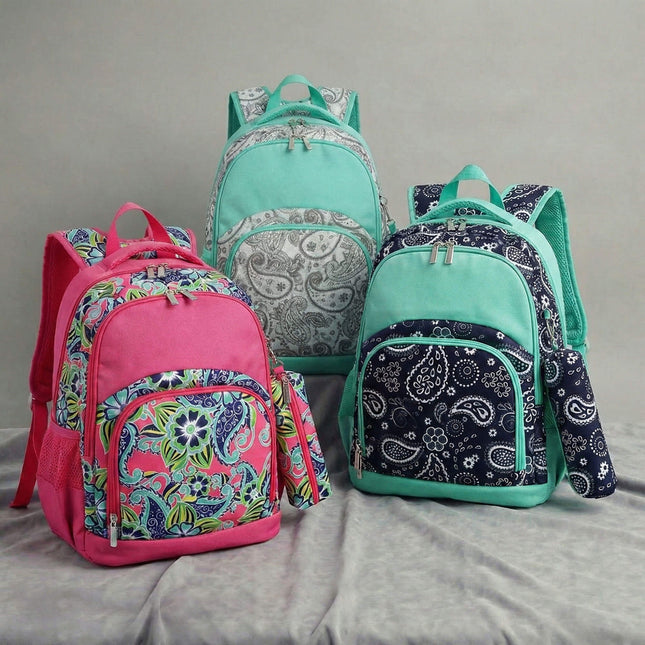 K230 | COMFORT BACKPACK 2PCS - PAISLEY