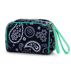 Navy / White Paisley