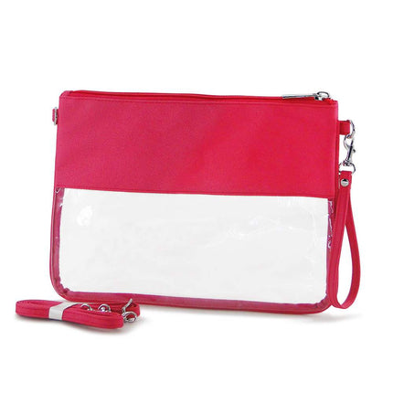 K328 | CLEAR WRISTLET POUCH