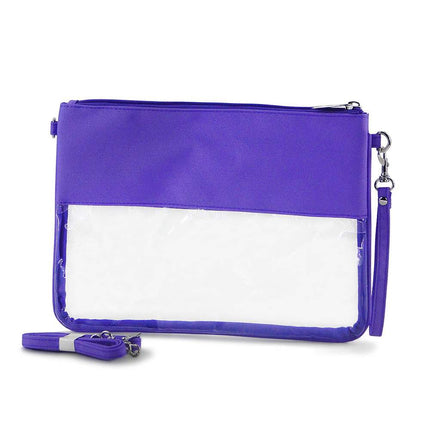 K328 | CLEAR WRISTLET POUCH