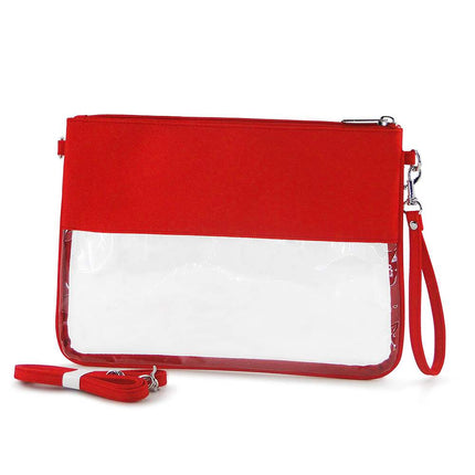 K328 | CLEAR WRISTLET POUCH