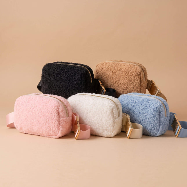 K335 | BELT BAG - TEDDY FLEECE