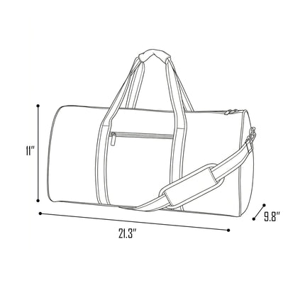 K400 | PORTABLE LARGE DUFFEL BAG - PAISLEY
