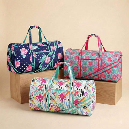 K400 | PORTABLE LARGE DUFFEL BAG - FLORAL
