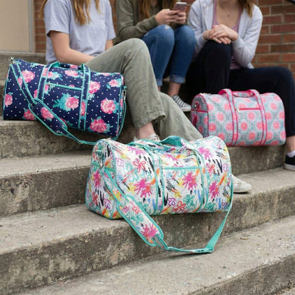 K400 | PORTABLE LARGE DUFFEL BAG - FLORAL