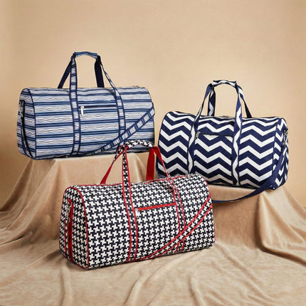 K400 | PORTABLE LARGE DUFFEL BAG - STRIPES & SHAPES