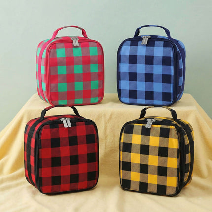K503 | INSULATED LUNCH BAG - BUFFALO CHECK