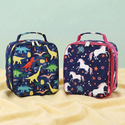 K503 | INSULATED LUNCH BAG - DINO & UNICORN