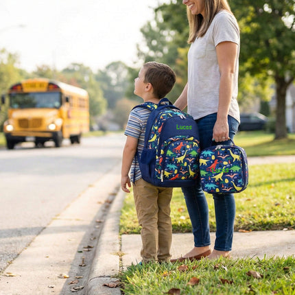 K503 | INSULATED LUNCH BAG - DINO & UNICORN
