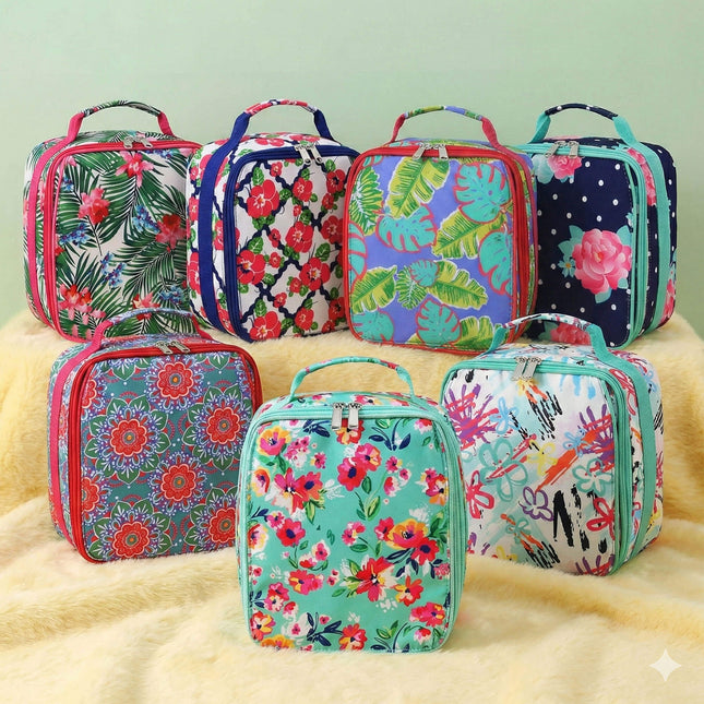 K503 | INSULATED LUNCH BAG - FLORAL