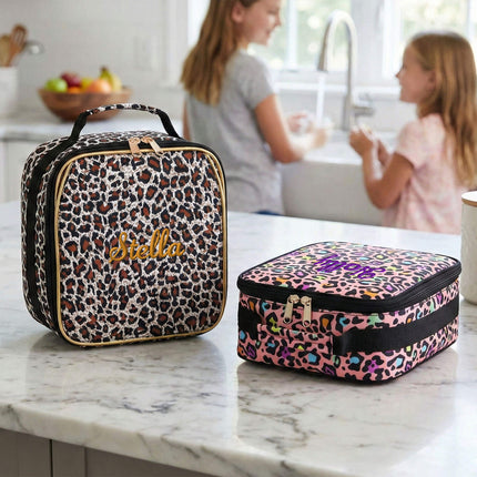 K503 | INSULATED LUNCH BAG - LEOPARD