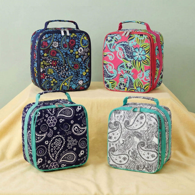 K503 | INSULATED LUNCH BAG - PAISLEY