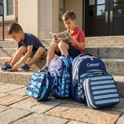 K503 | INSULATED LUNCH BAG - STRIPES & SHAPES