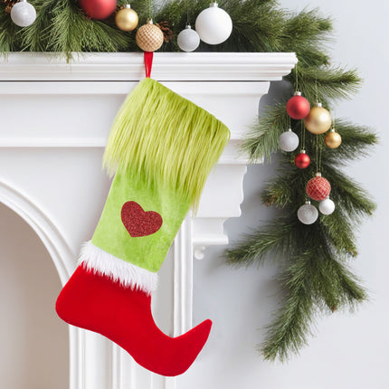 K903 | CHRISTMAS STOCKING - VELVETEEN