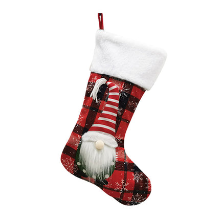 K903 | CHRISTMAS STOCKING - GNOMES ELF