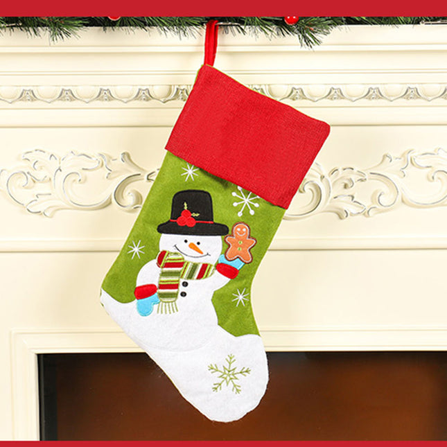 K903 | CHRISTMAS STOCKING - PATCHES