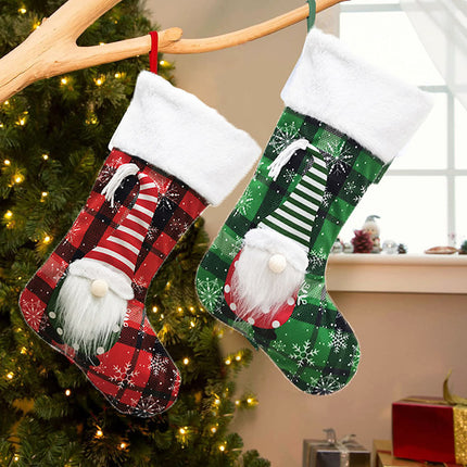 K903 | CHRISTMAS STOCKING - GNOMES ELF