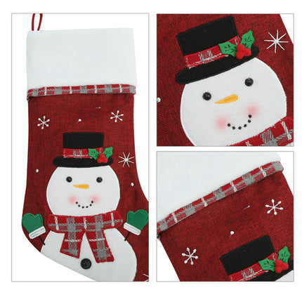 K903 | CHRISTMAS STOCKING - BURLAP