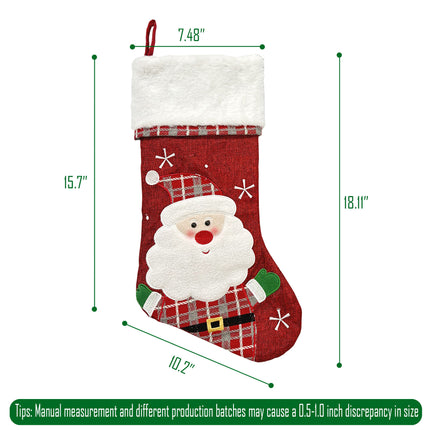 K903 | CHRISTMAS STOCKING - BURLAP