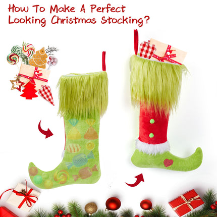 K903 | CHRISTMAS STOCKING - VELVETEEN