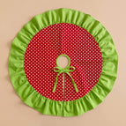 Red Dots / Solid Green
