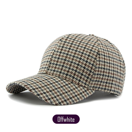 K912 | BASEBALL CAP - HOUNDSTOOTH