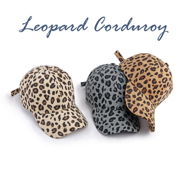 K918 | BASEBALL CAP - PRINTED CORDUROY