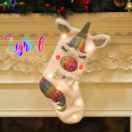 K903 | CHRISTMAS STOCKING - UNICORN