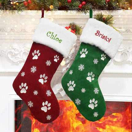 K903 | CHRISTMAS STOCKING - PAW