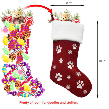 K903 | CHRISTMAS STOCKING - PAW