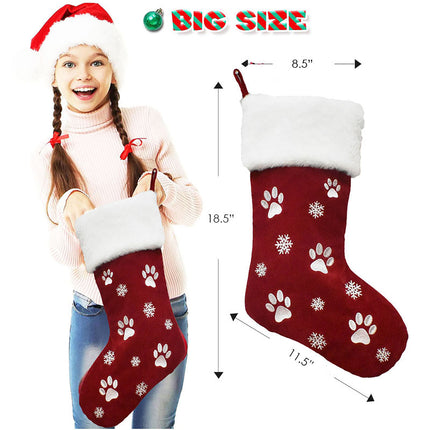 K903 | CHRISTMAS STOCKING - PAW