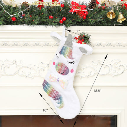K903 | CHRISTMAS STOCKING - UNICORN