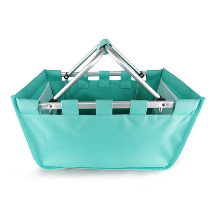 wholesale custom large mint market tote bag with monogram design