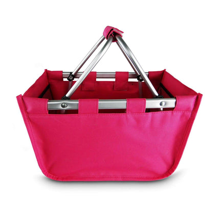 Wholesale custom hot pink Mini Market Tote. Perfect for monogram