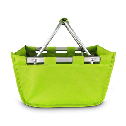 Wholesale custom lime green Mini Market Tote. Perfect for monogram