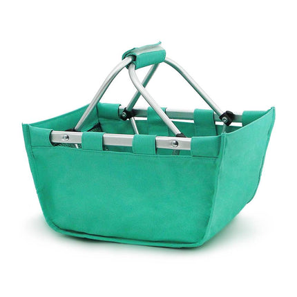 Wholesale custom mint Mini Market Tote. Perfect for monogram