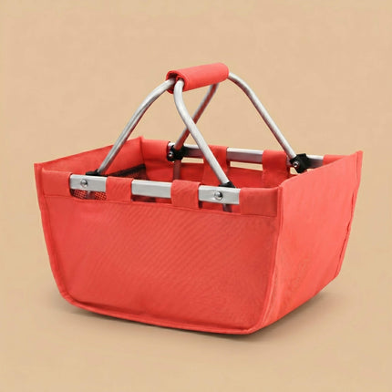 Wholesale custom coral Mini Market Tote. Perfect for monogram